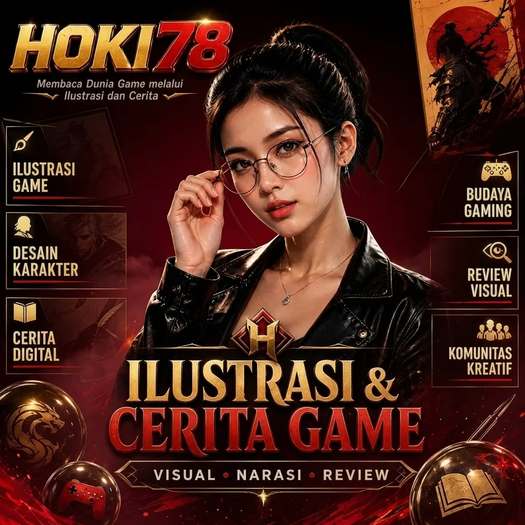 HOKI78 : Membaca Dunia Game melalui Ilustrasi dan Cerita
